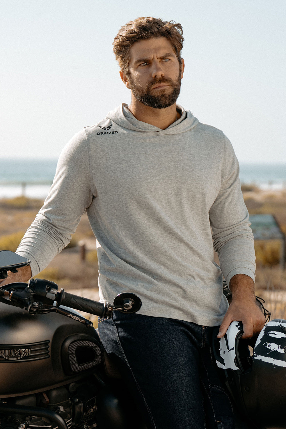 Essential Hooded Long Sleeve Tee